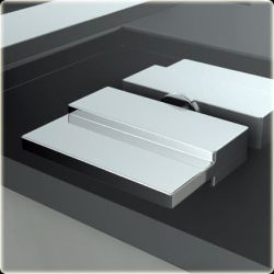 Bateria umywalkowa podtynkowa z wylewką 17 cm Kohlman Axis QW195N chrom