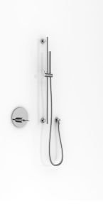 Zestaw prysznicowy z baterią podtynkową Kohlman Maxima QW220MSP4 chrom