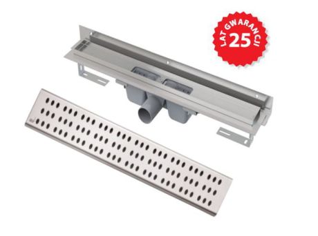 Przejdź do produktu Odpływ liniowy 100 cm z rusztem CUBE Alcaplast APZ4-950+CUBE-950 stal połysk
