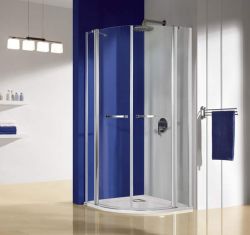 Sanplast KP4/PRIII Kabina narożna półokrągła 100x100 cm 600-073-0640-01-401