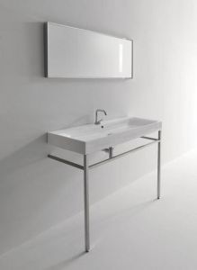 Umywalka podwieszana 120x45 cm Kerasan Cento 353401