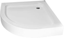 Brodzik półokrągły 80x80 Besco Alex #BAA-80