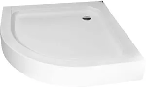 Brodzik półokrągły 80x80 Besco Alex #BAA-80