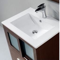 Przejdź do produktu Umywalka wpuszczana w blat 60x48 cm Kerra Calpe