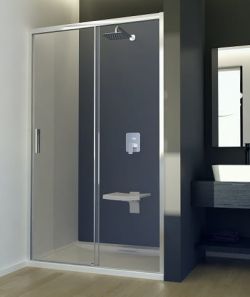 Drzwi prysznicowe 100x195 cm Besco Actis 100