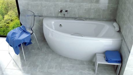 Przejdź do produktu Wanna narożna asymetryczna 150x70 cm Besco Milena 150 prawa #WAM-150-NP