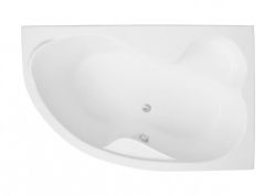 Wanna narożna asymetryczna 160x105 cm Polimat MEGA 00229 