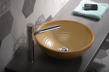 Przejdź do produktu Bateria umywalkowa 29 cm wysoka stojąca na blacie Sapho Rhapsody 5502LL/S chrom