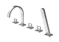 Bateria wannowa 5-otworowa Kohlman Nexen-S SQB262U chrom