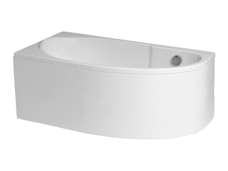 Wanna narożna asymetryczna 145x85 cm Polimat MIKI 00421