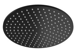 Deszczownica z ramieniem 25 cm Kohlman Experience R25EB+WNEB czarny mat