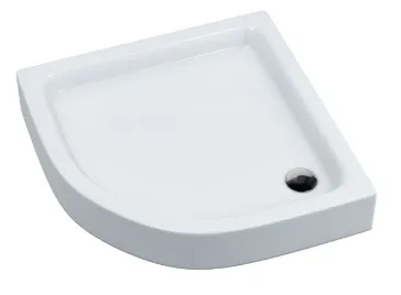 Brodzik półokrągły 80x80x17cm Schedpol Grando Plus 3.0128 R55