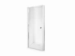 Drzwi prysznicowe wahadłowe 90x195 cm Besco Sinco 90