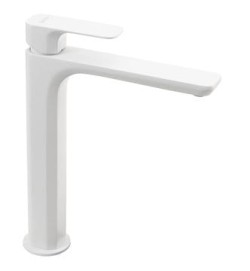 Bateria umywalkowa 30 cm wysoka Sapho Spy PY07/14 biały mat