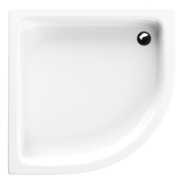 Brodzik półokrągły 80x80x26cm Schedpol Zefir 3.215 R55