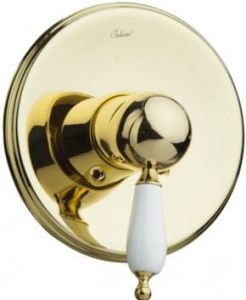 bateria podtynkowa retro złoto