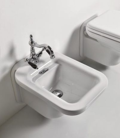 Przejdź do produktu Kerasan Waldorf bidet wiszący bronzo 4125K3