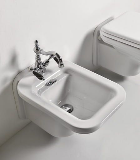 Kerasan Waldorf bidet wiszący bronzo 4125K3