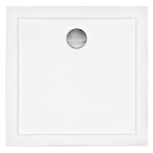 Przejdź do produktu Brodzik kwadratowy 90x90x5,5 cm Kerra Oskar 90 biały