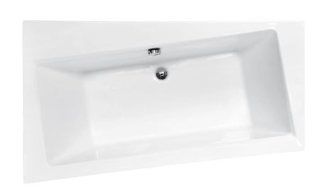 Przejdź do produktu Wanna asymetryczna Besco 160x100 cm Infinity 160 lewa #WAI-160-NL