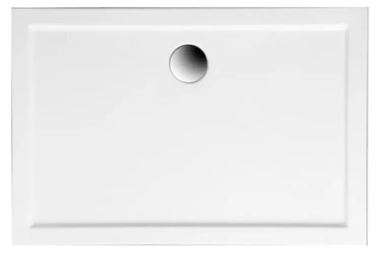 Brodzik prostokątny płaski 100x80 cm Goliat Polimat 00029 