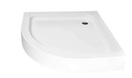 Przejdź do produktu Brodzik półokrągły 80x80x4 cm Besco Alex 80 #BAA-80
