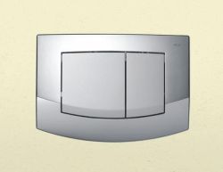 TECE Ambia przycisk spłukujący, 2 ilości wody (chrom połysk/chrom mat) 9240254