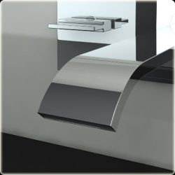 Bateria umywalkowa podtynkowa z wylewką 20 cm Kohlman Axis QW198N chrom