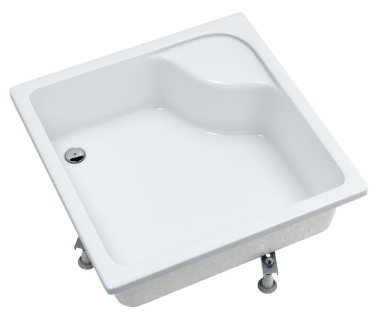 Przejdź do produktu Brodzik kwadratowy 90x90x41cm Schedpol Doris 3.233