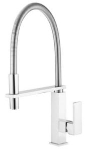 Bateria kuchenna 43 cm z obracaną wylewką Sapho Maya MA780 chrom