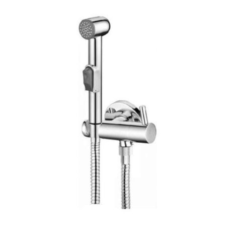Przejdź do produktu Prysznic bidetowy  z zaworem naściennym kompletny chrom  Aqualine SK215