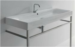 Umywalka podwieszana 120x45 cm Kerasan Cento 353401