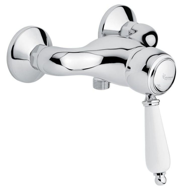 Bateria natryskowa Retro ścienna solo Emmevi Laguna 40062CR chrom