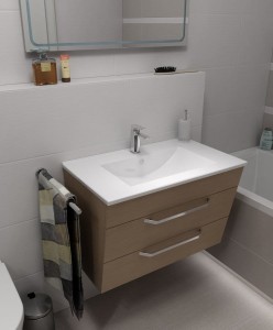 Umywalka naszafkowa 60x46 cm Sapho Slim 1601-60