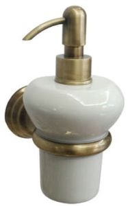 Dozownik ceramiczny na mydło Retro B&A seria Canova CA 128 bronzo