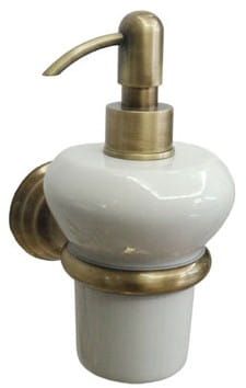 Dozownik ceramiczny na mydło Retro B&A seria Canova CA 128 bronzo
