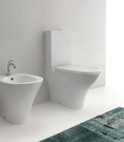 Aquatech miska stojąca WC Kerasan 3717+3781+7509