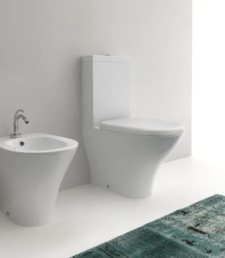 Aquatech miska stojąca WC Kerasan 3717+3781+7509