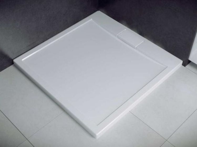  Brodzik kwadratowy płaski 90x90x4,5 cm Axim Ultraslim 