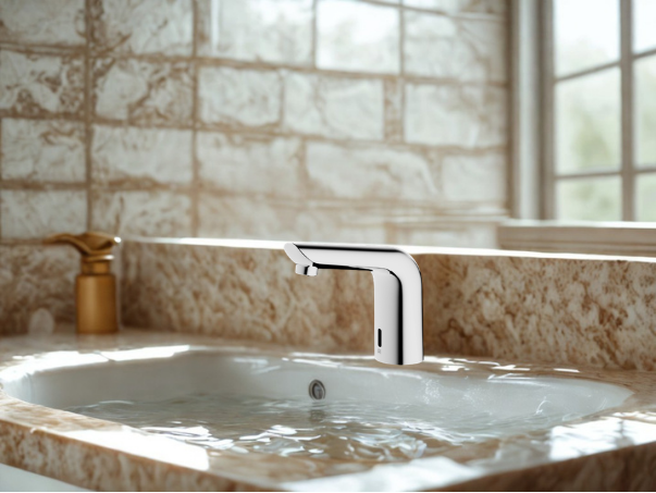 Bezdotykowa bateria umywalkowa Freak Bathroom Pure chrom